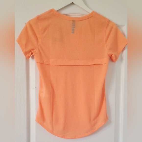 Under Armour UA Streaker Running Activewear Tshirt with Mesh Bubble Peach XS - Picture 6 of 7
